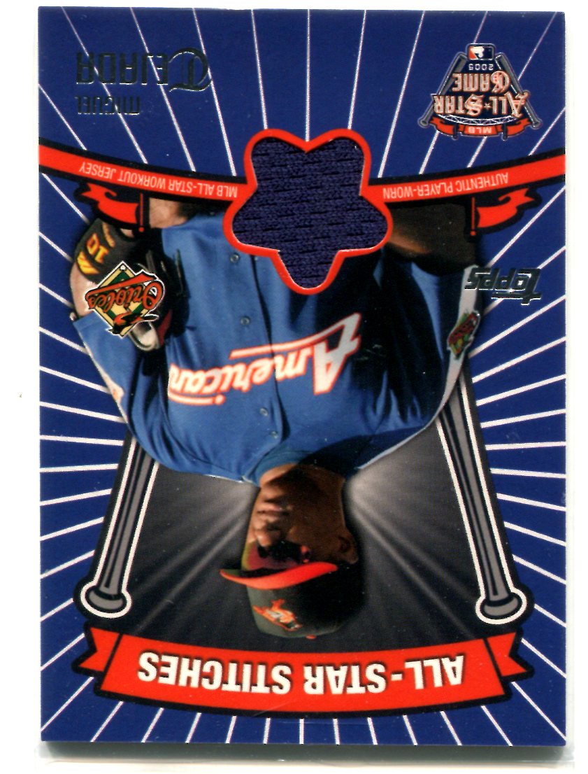 Miguel Tejada 2003 Topps All-Star Stitches #ASA-MT Jersey Card