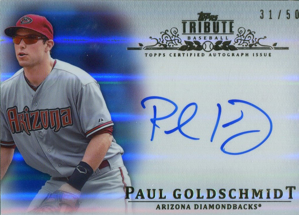 Paul Goldschmidt Signed Autographed Arizona Diamondbacks Baseball