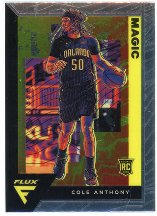 Cole Anthony 2020-21 Panini Flux Rookie Card #210