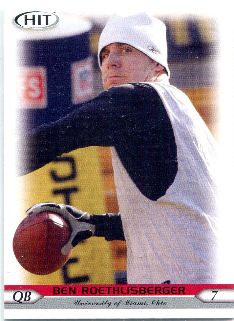 NFL Ben Roethlisberger Signed Trading Cards, Collectible Ben