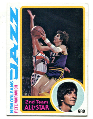 Pete Maravich 1978 Topps #80 Card