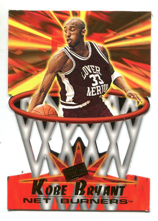 Kobe Bryant 1996 Press Pass Net Burners #NB13 Die-Cut Card