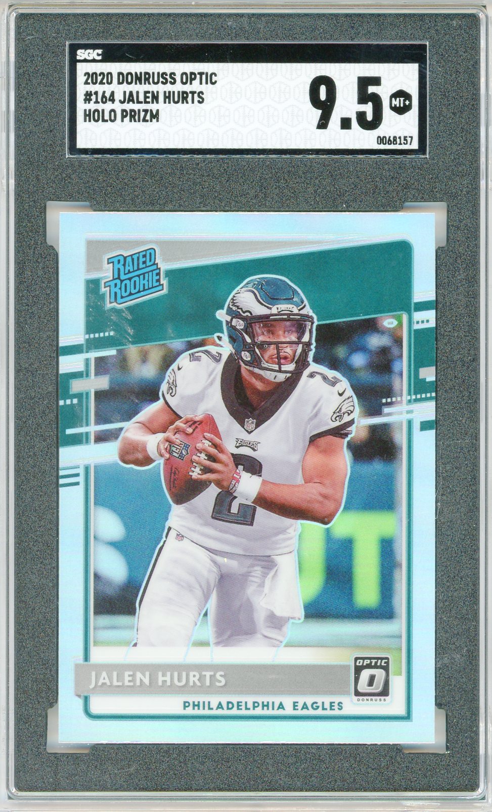 Jalen Hurts 2020 Panini Donruss Optic Rookie #164 - 2020 - GB