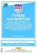 Tyrese Haliburton 2020 Donruss Rated Rookie Card