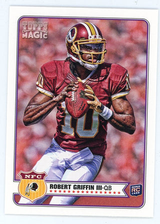 Robert Griffin III 2012 Topps Magic Mini Card #100