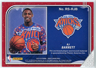 RJ Barrett 2019-2020 Panini Hoops Rookie Jersey Card