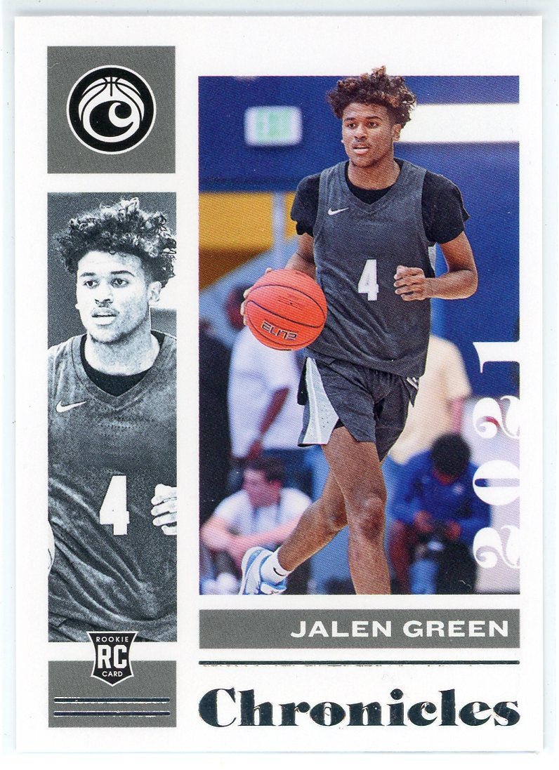 Jalen Green 2021-22 Panini Player of the Day Rookie Card #52