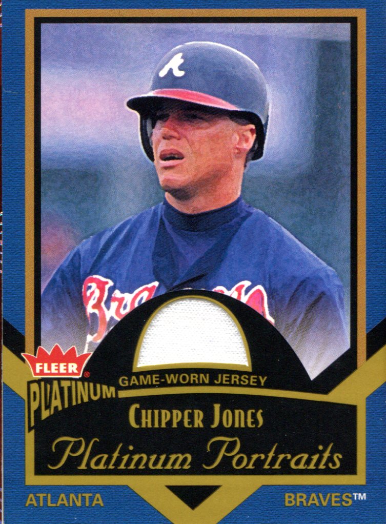 2003 Chipper Jones Game Worn Jersey
