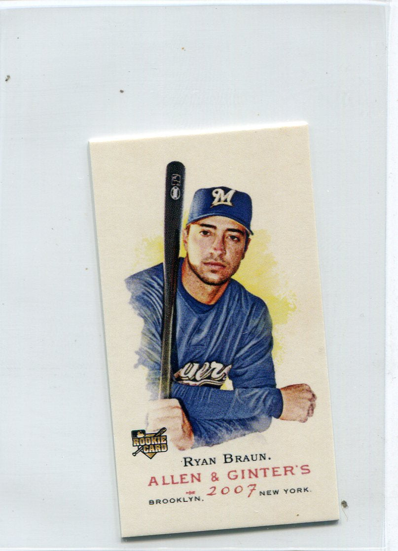 MLB Ryan Braun Signed Trading Cards, Collectible Ryan Braun Signed Trading  Cards