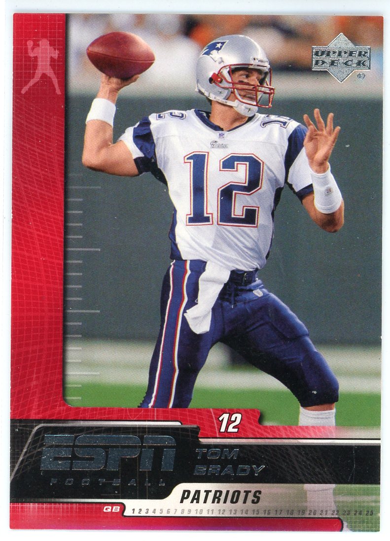 TOM BRADY 2005 UPPER Deck Football Card 