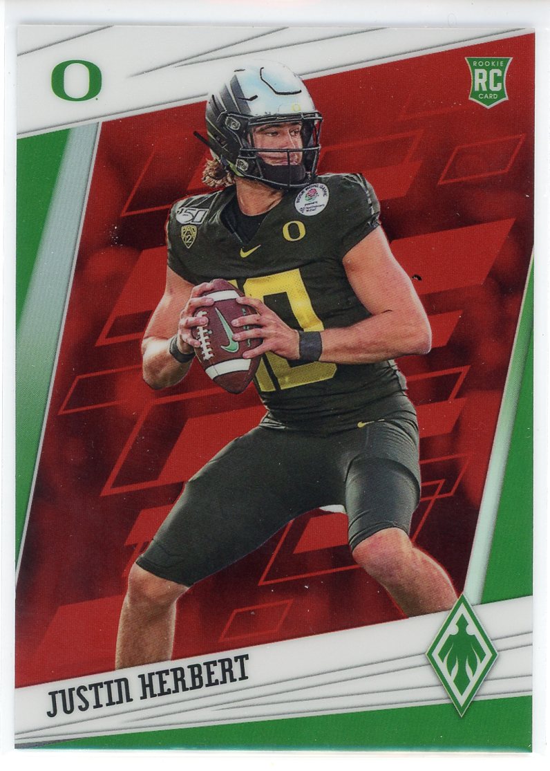 Justin Herbert Rookie Card 2020 Panini Chronicles Draft Picks