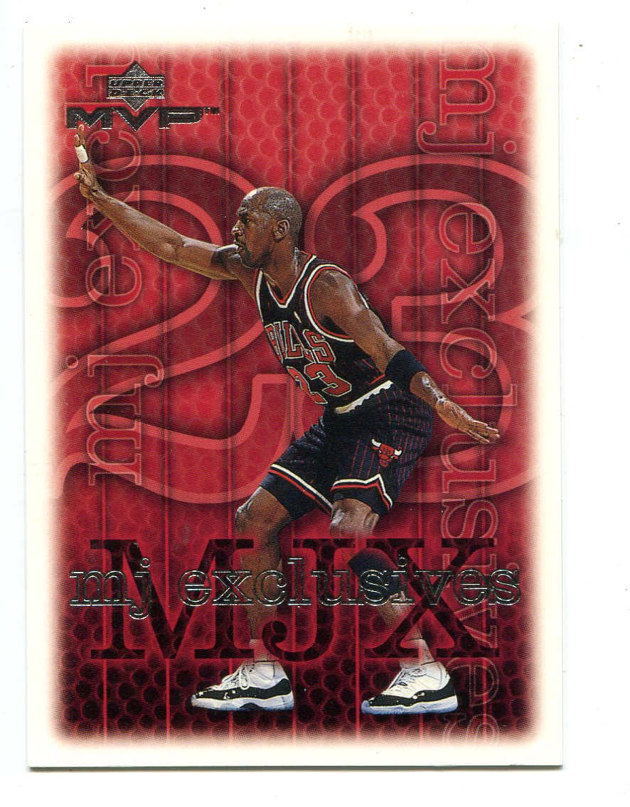 1997年 マイケルジョーダン MVP 記念プレート UPPER DECK 1997 Michael Jordan Upper Deck Japanese Commemorative Finals MVP
