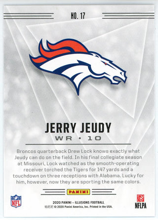 Jerry Jeudy 2020 Panini Illusions Rookie Card #17