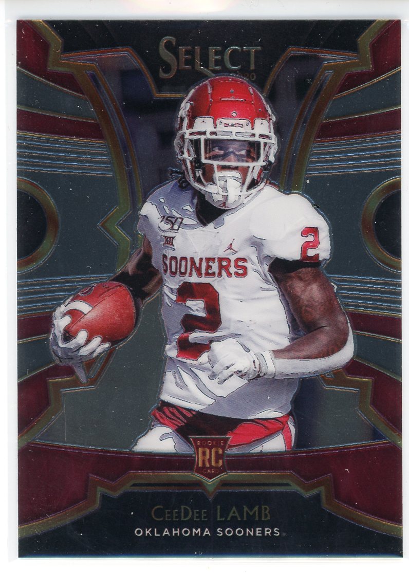 Michael Gallup Autographed 2020 Panini Elements Card #SS-MG