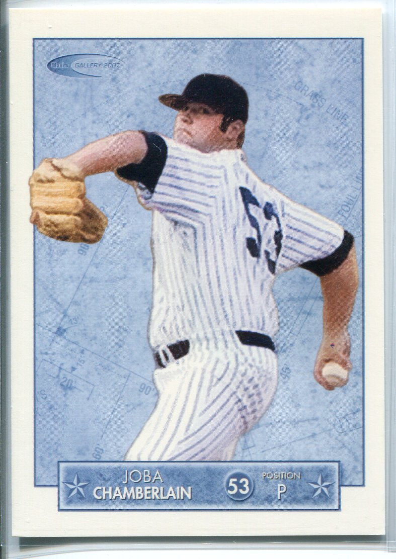 Joba Chamberlain 2007 Topps Rookie Card