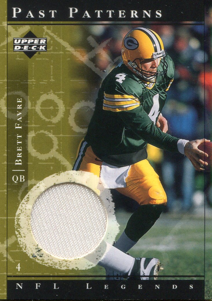 Brett Favre 2001 Upper Deck Jersey Card