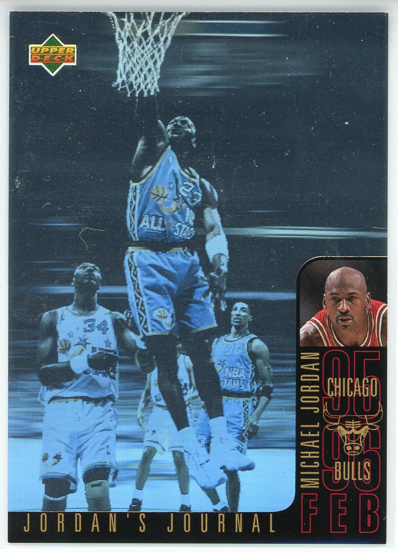 Upper Deck Michael Jordan Teal Chicago Bulls Autographed Mitchell