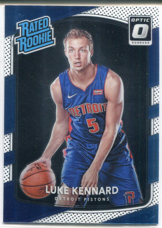 Luke Kennard 2017-18 Donruss Optic Rated Rookie Card