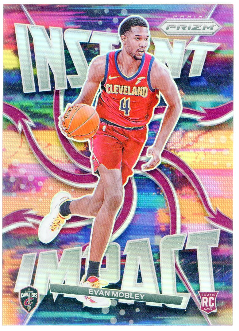 Evan Mobley 2021-22 Panini Prizm Instant Impact Prizm Rookie Card