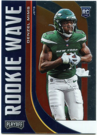 Denzel Mims Panini Playoff Rookie Wave 2020