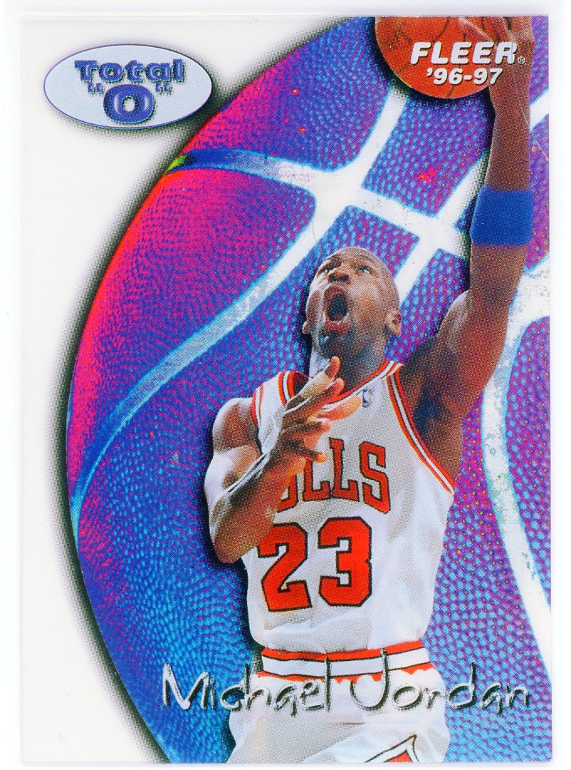 Michael Jordan 1996-97 Fleer Total O Card #4 | Hollywood Michael Jordan 1996-97 Fleer Total O Card #4 | Hollywood