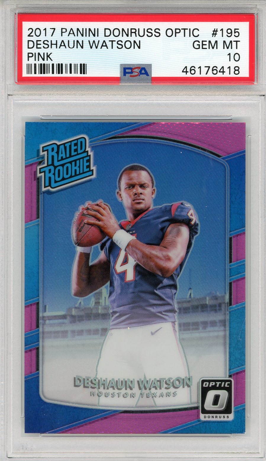 : 2016 Donruss Optic Football Rated Rookie Holo #187