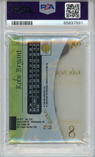 Kobe Bryant 1997 Skybox E-X2001 Card #8 (PSA Mint 9)