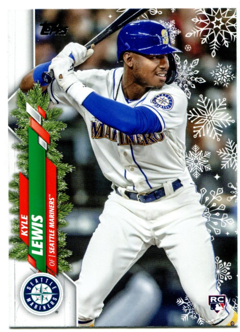 Kyle Lewis Topps 2020 Christmas Rookie Hollywood Collectibles