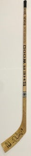 Adam Oates Signed Game Used Sher-Wood 9030 Hockey Stick