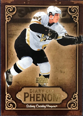 Sidney Crosby 2005-06 Upper Deck Diary of a Phenom Card DP7