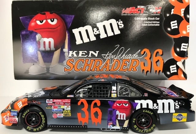 Ken Schrader Unsigned #36 2002 1:24 Scale Die Cast Stock Car