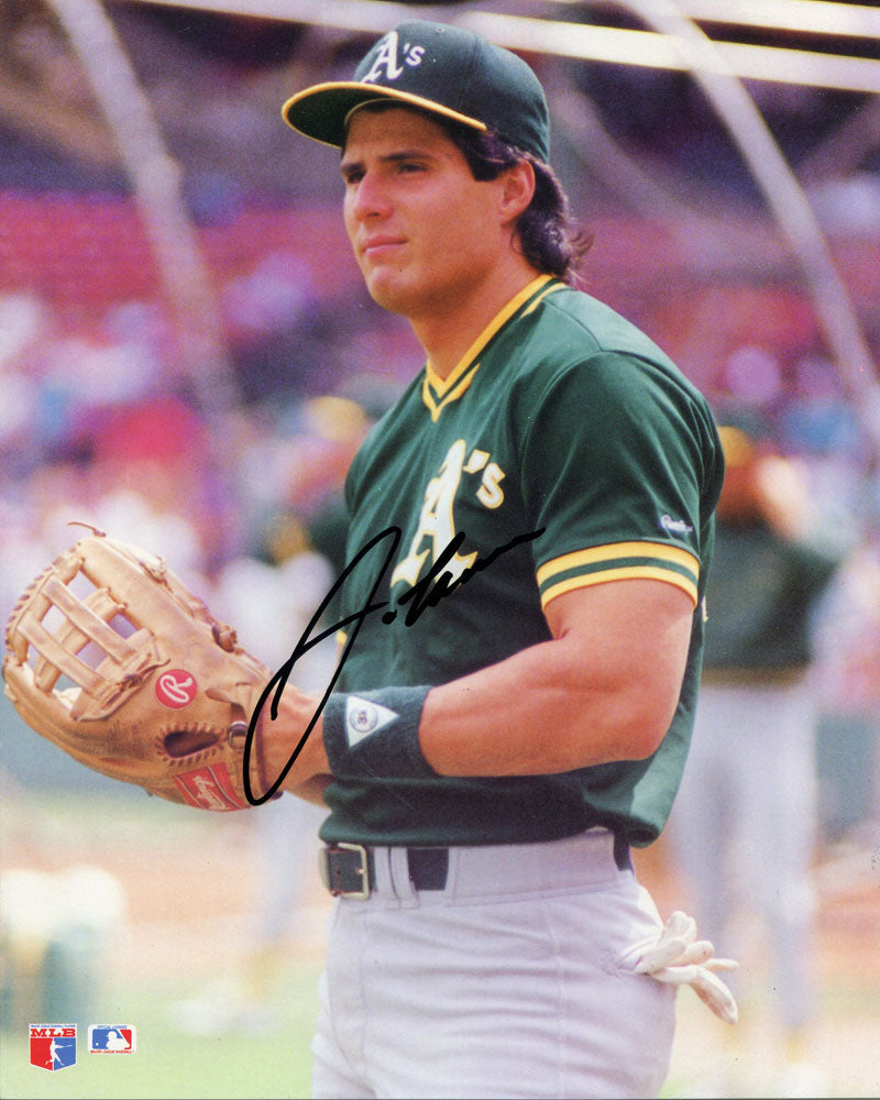 AUTOGRAPHED 16 x 20 Jose Canseco Oakland A's Photo