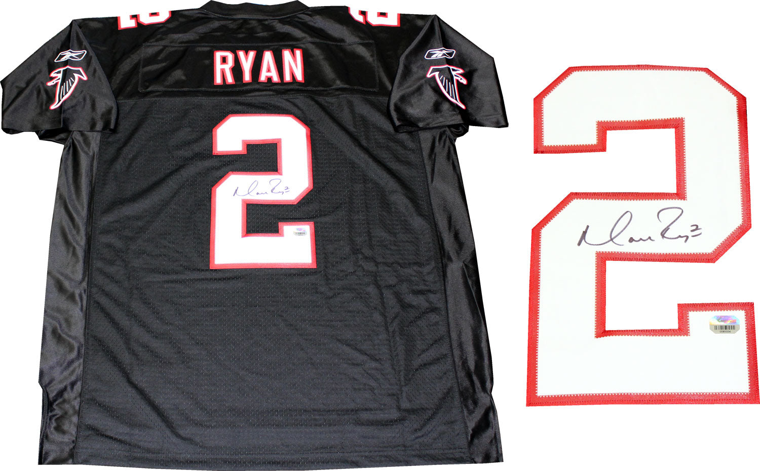 MATT RYAN AUTOGRAPHED ATLANTA FALCONS W JERSEY JSA