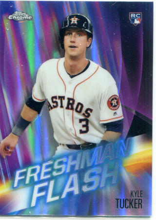 Kyle Tucker 2019 Topps Chrome Freshman Flash Unsigned Rookie Card