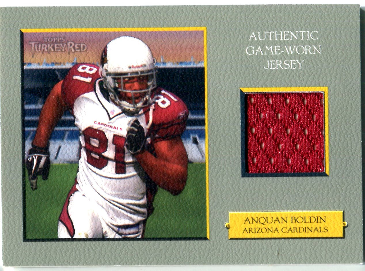 game worn jersey football cards