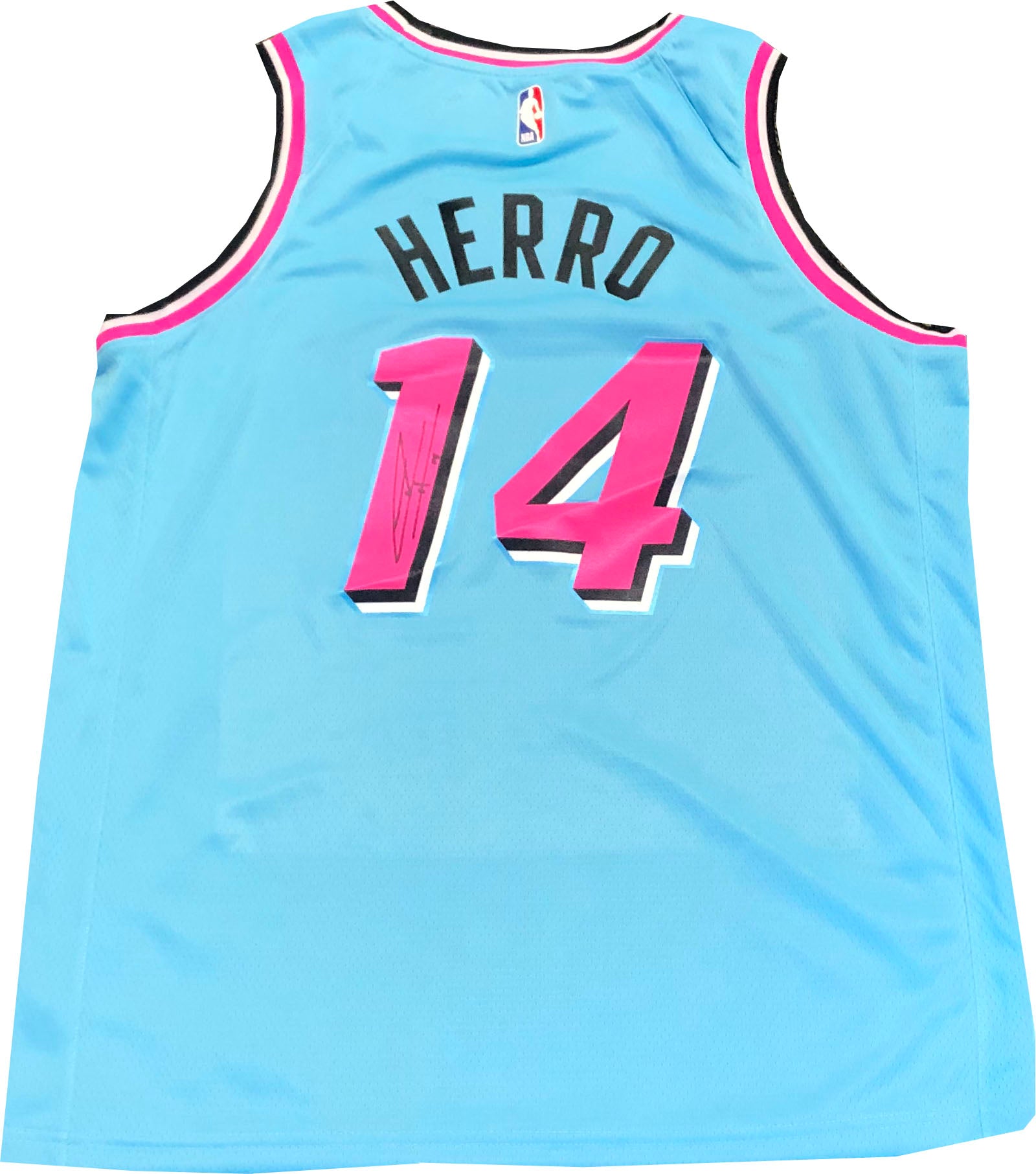 Tyler Herro Signed Jersey NBA Miami Heat Kentucky UK Wildcats JSA COA Proof