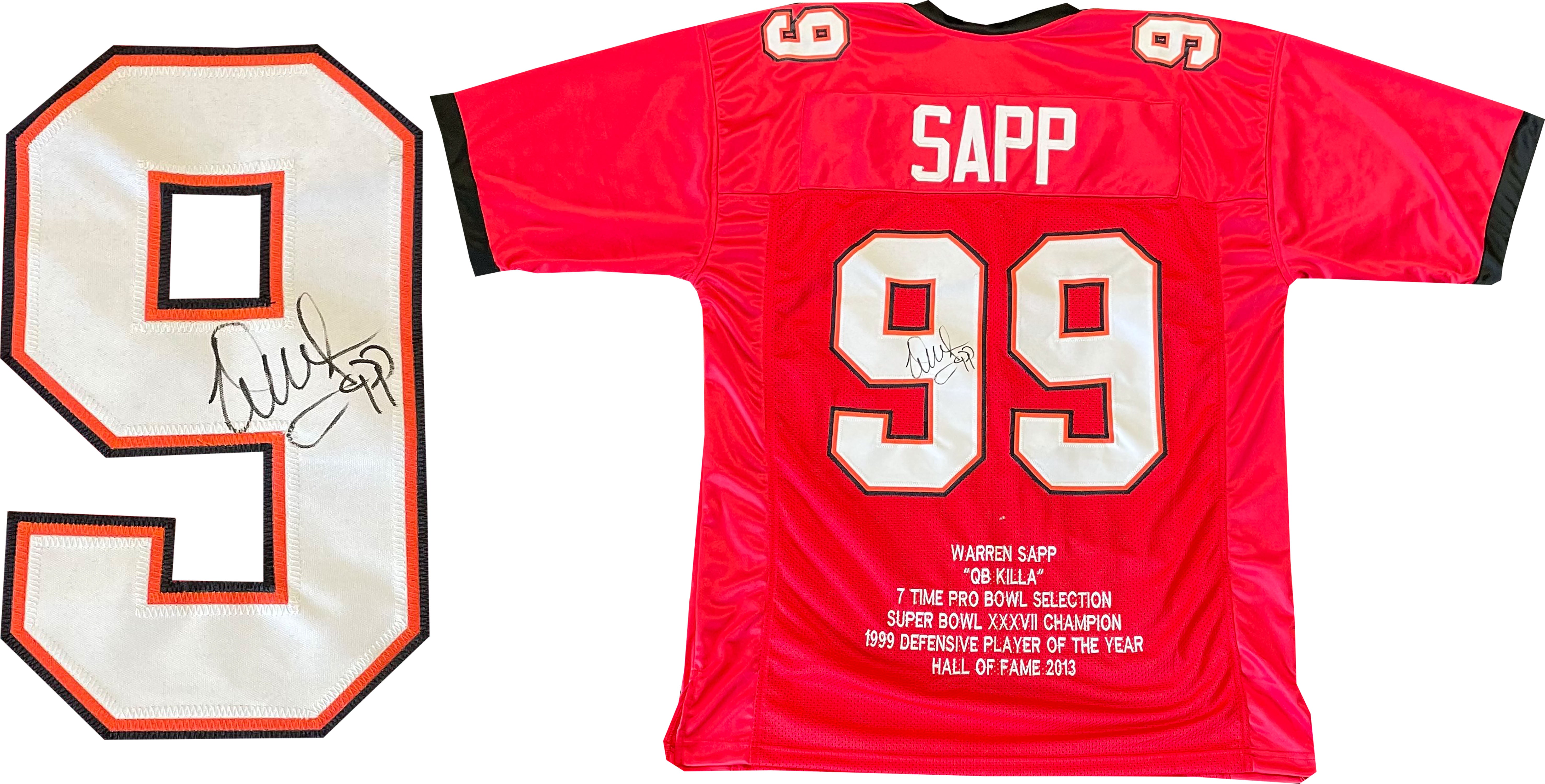 Warren sapp tampa bay sales jersey