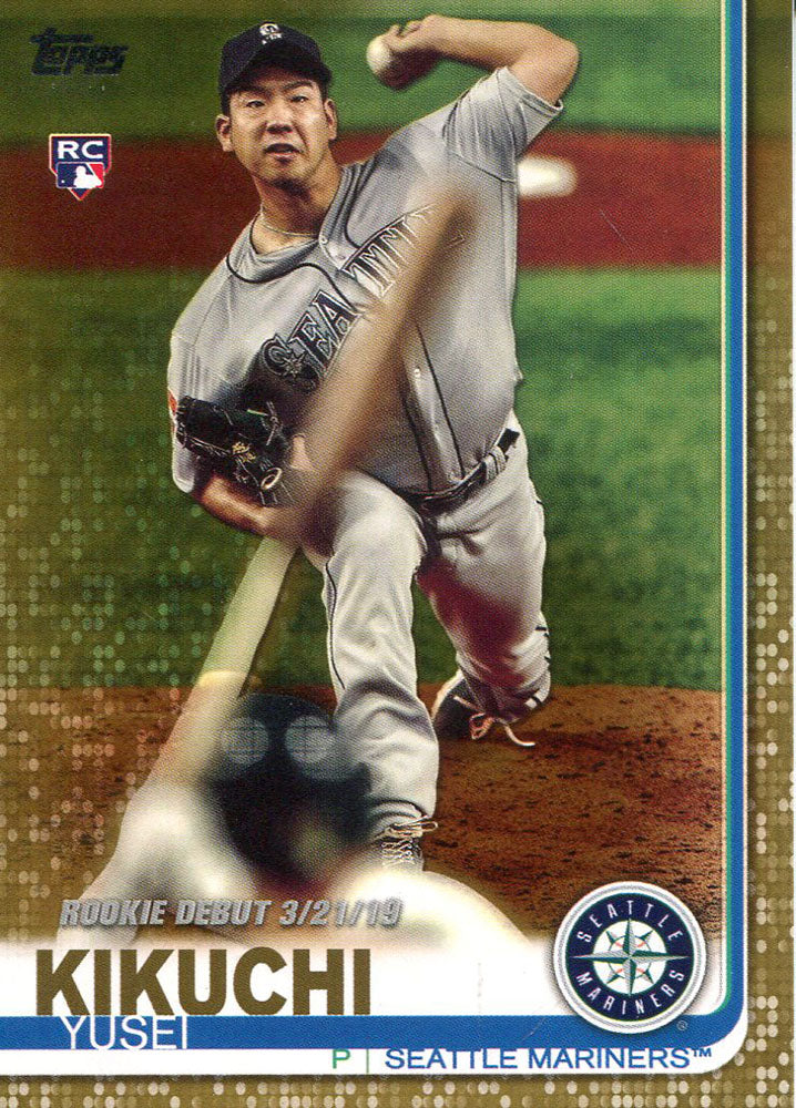 Yusei Kikuchi baseball card rookie rc (Seattle Mariners Japan) 2019