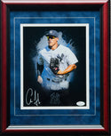 Aaron Judge Autographed 8x10 Framed Baseball Photo (JSA Witness)