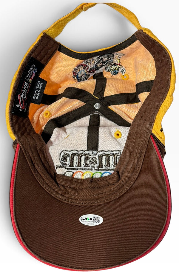Kyle Busch Autographed  M&M’s Racing Collectors Hat Adjustable (JSA)