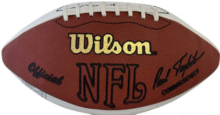 Hugh McElhenny Autographed Autographed Wilson White Panel Football