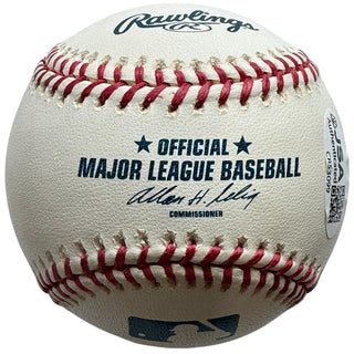 Hideo Nomo Autographed Official Major League Baseball (JSA)