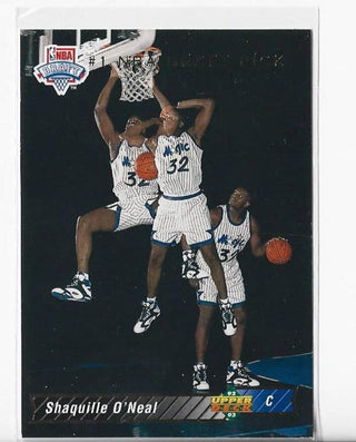 Shaquille O'Neal 1992-1993 Upper Deck #1 Rookie Card