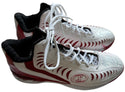 Mario Chalmers Autographed Game Used Spalding Basketball Sneakers (JSA)