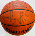 1985-86 Boston Celtics Team Signed Basketball LE 39/500 (UDA)