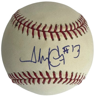 Alex Cora Autographed Official Major League Baseball Rookie Sig