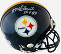 Mel Blount Autographed Steelers Mini Helmet (JSA)