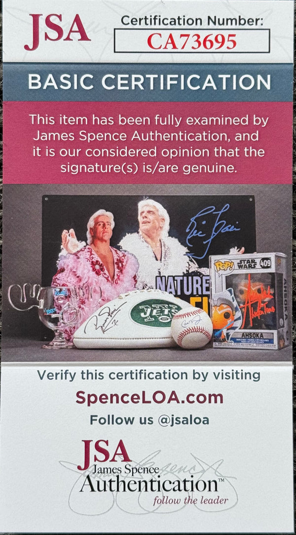 Jeff Conaway & Nicole DeBoer Autographed Print (JSA)