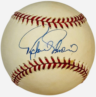Rafael Palmeiro Autographed Official American League Baseball (JSA)