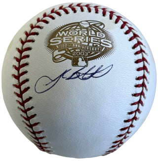 Josh Beckett Autographed 2003 Official World Series Baseball